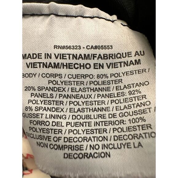 Nike Dri-Fit Pro Cool Capri Running Athletic Tights Black Pink Small - Picture 5 of 5